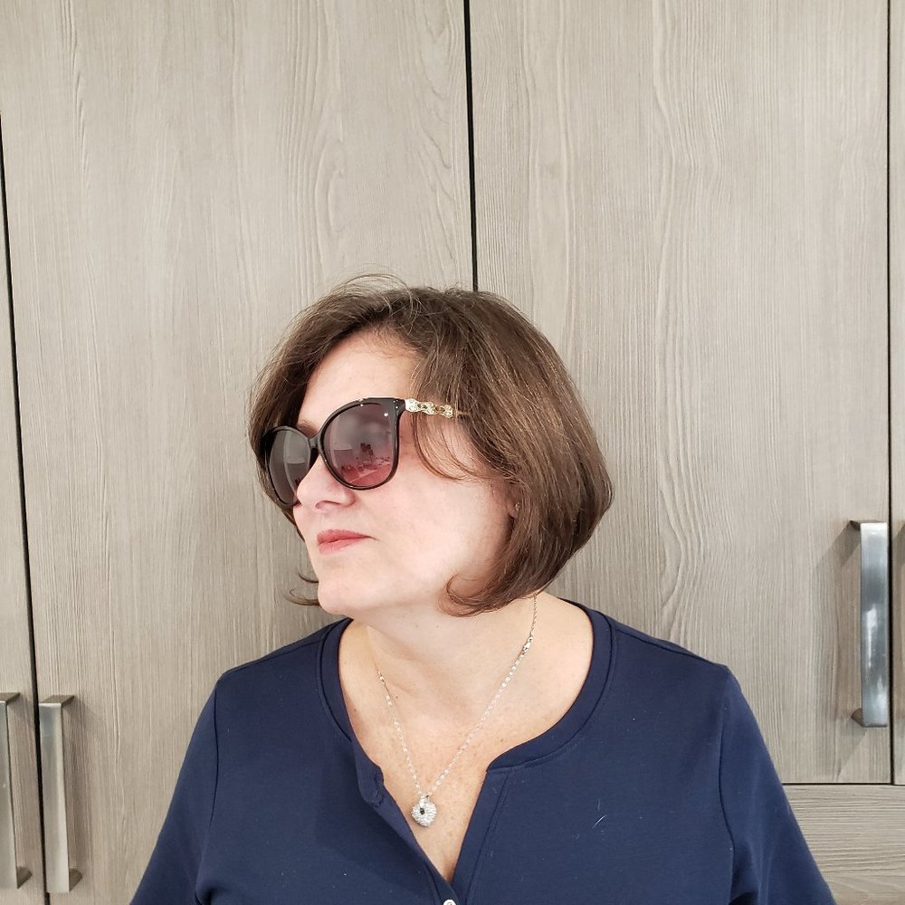 SW85-F 48F Swarovski Brown Gradient Sunglasses - Picture 8 of 8